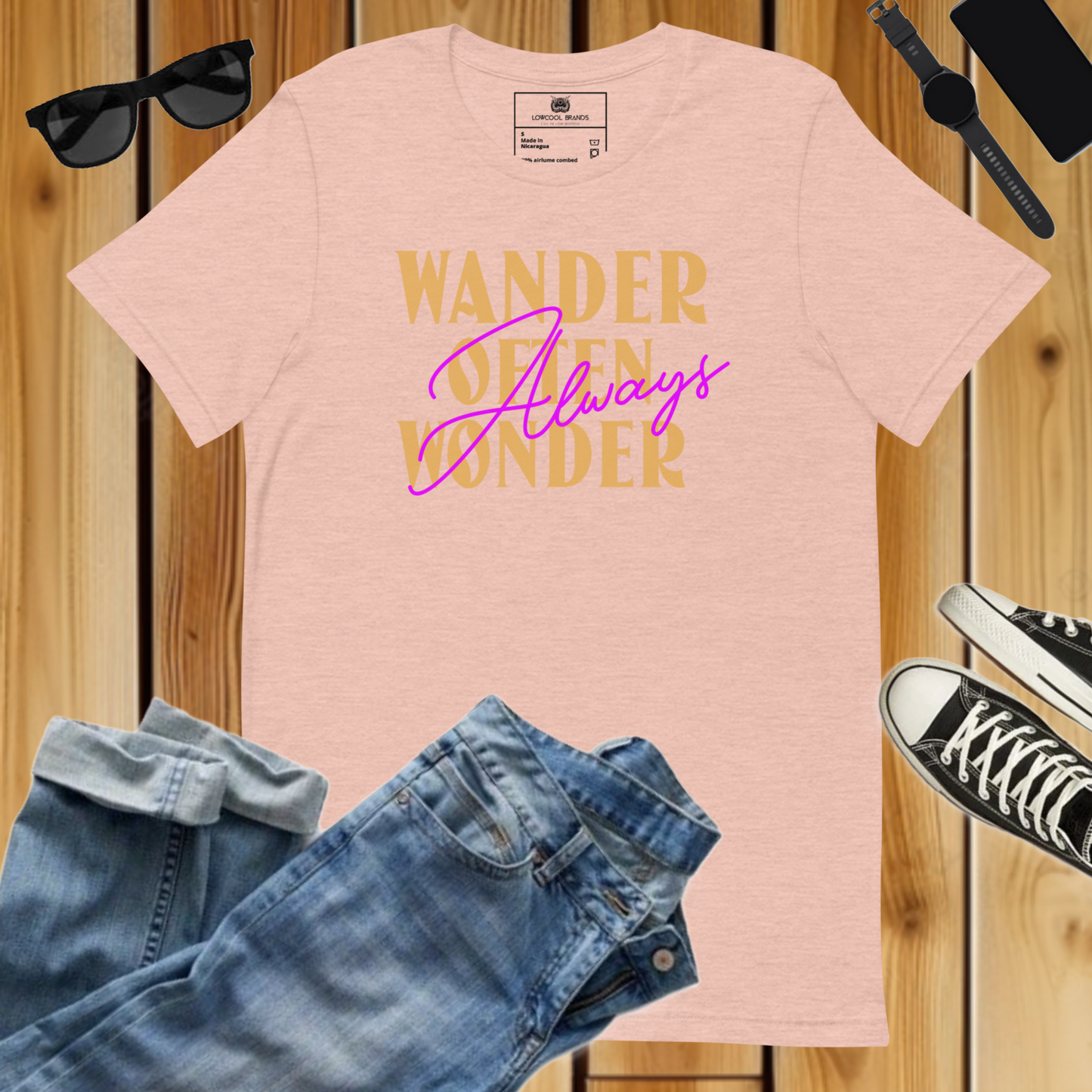 Wander Often Wonder Always T-Shirt