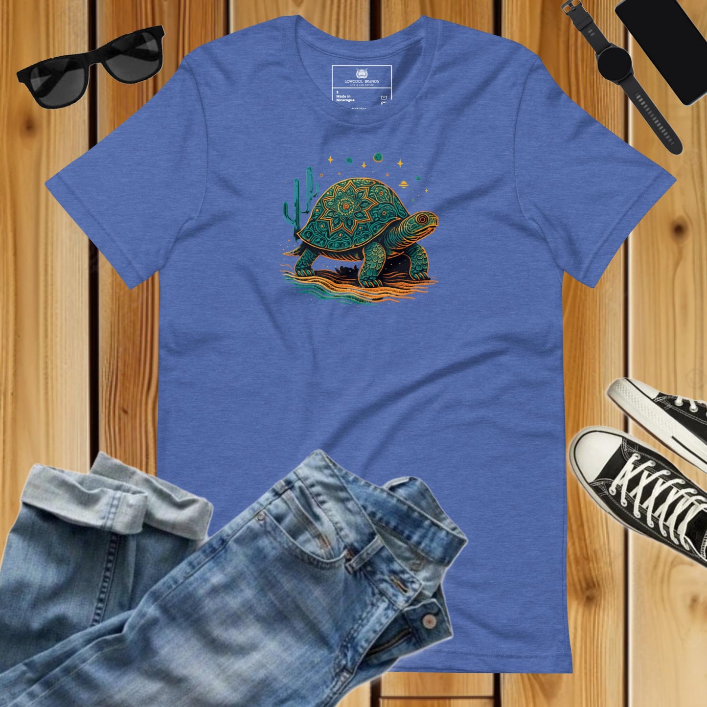 Psychedelic Turtle T-Shirt-T-Shirt-LowCool Brands