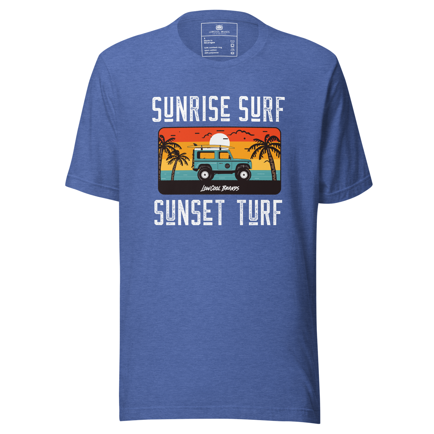 Sunrise Surf, Sunset Turf T-Shirt