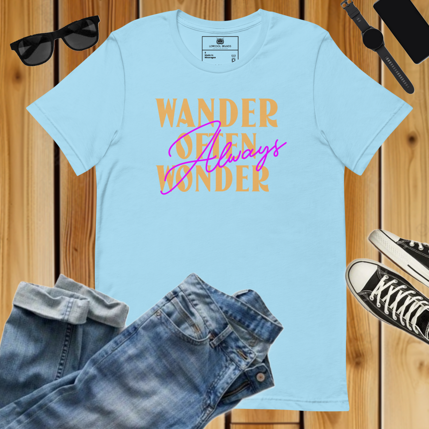 Wander Often Wonder Always T-Shirt