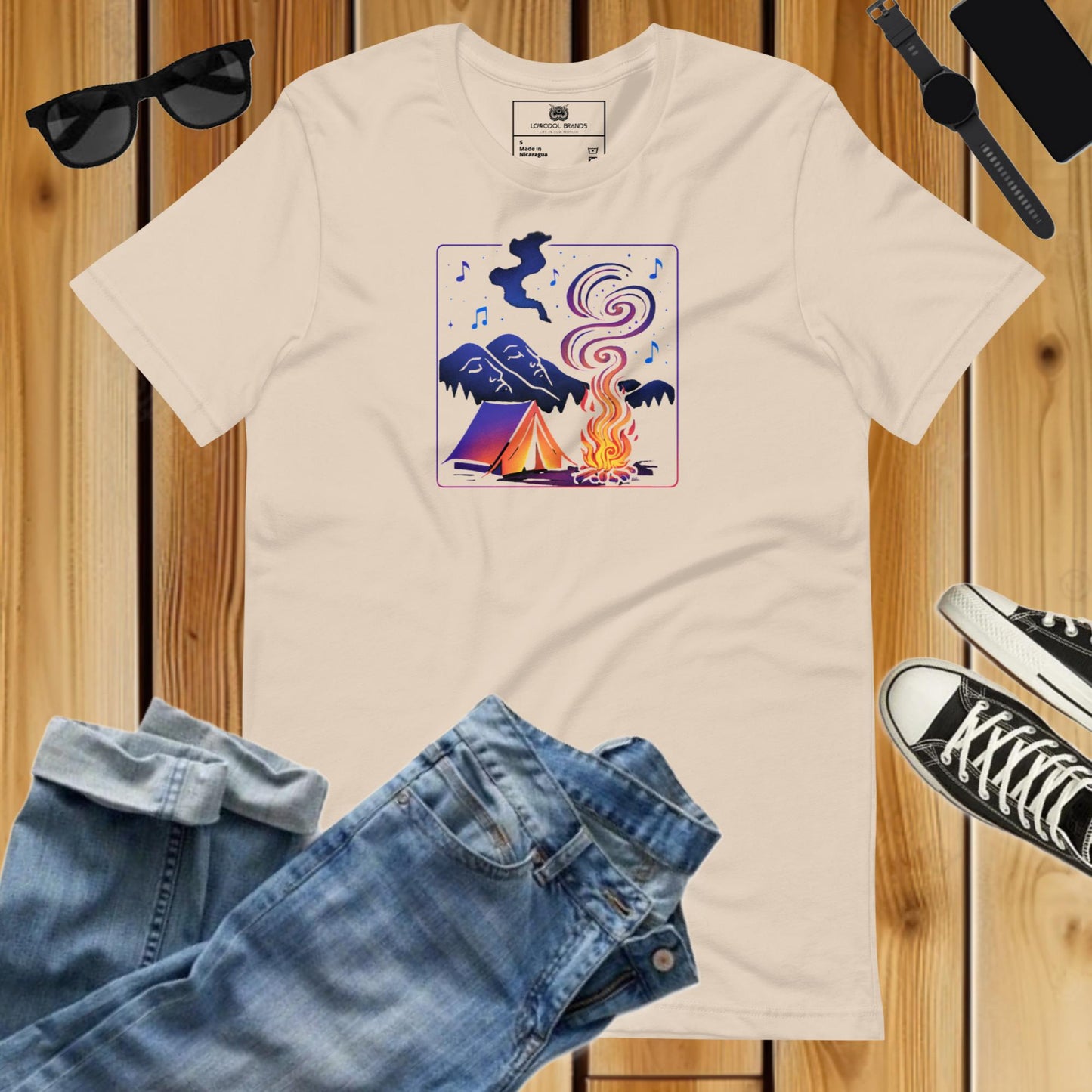 Cosmic Campfire T-Shirt-T-Shirt-LowCool Brands