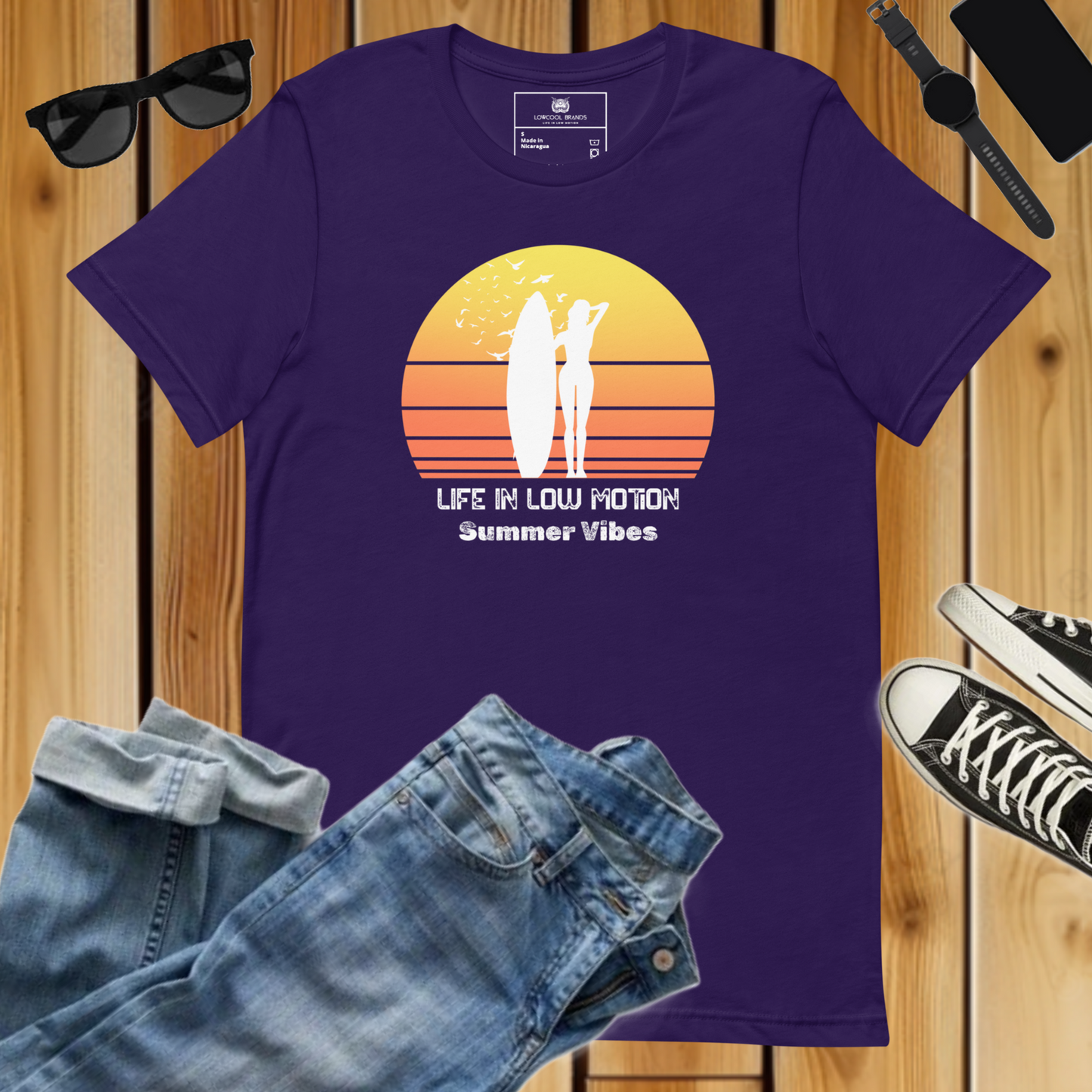 Life in Low Motion Summer Vibes T-Shirt