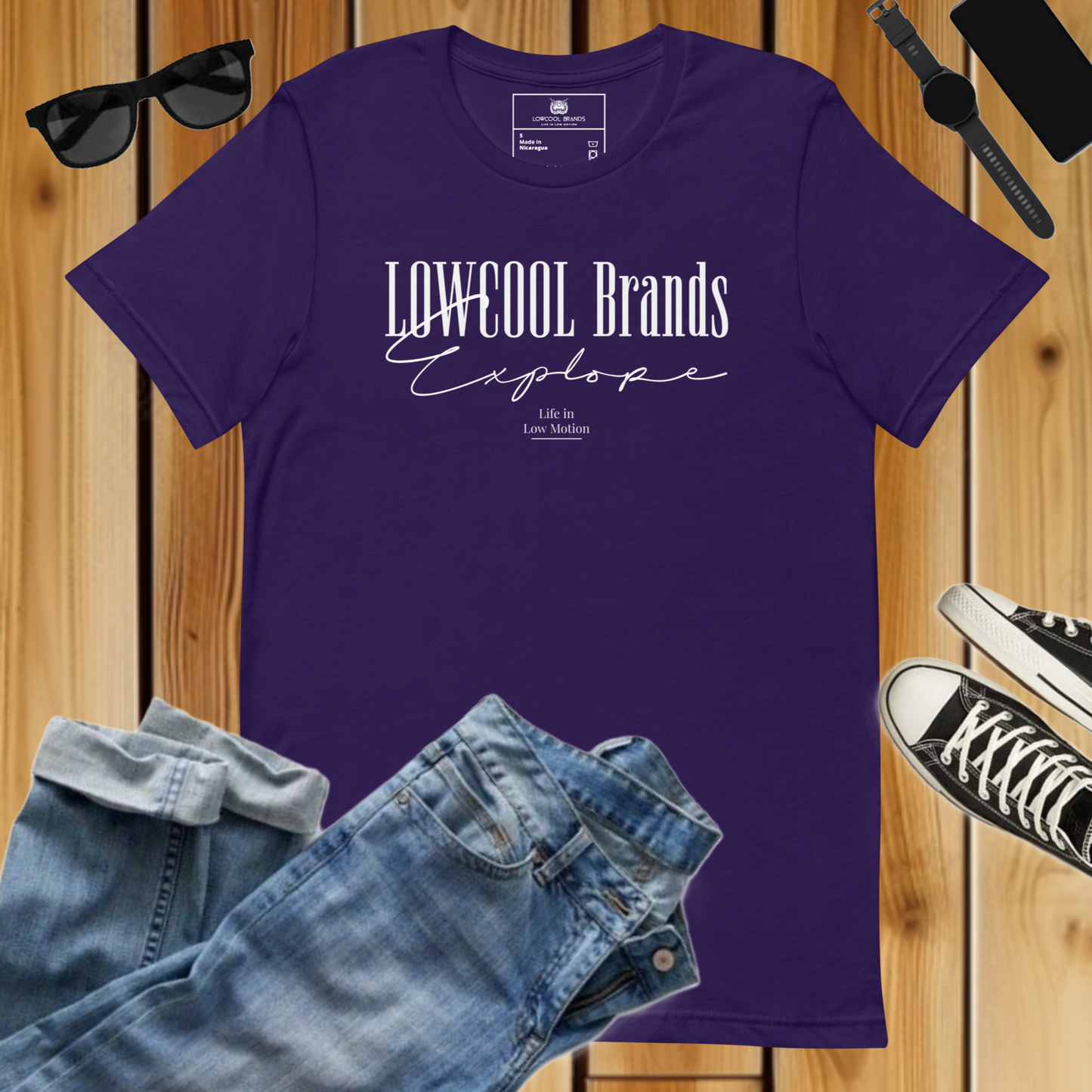Explore LowCool Brands T-Shirt