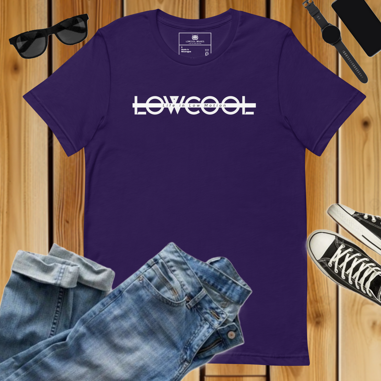 LowCool Life in Low Motion Dark Color T-Shirt