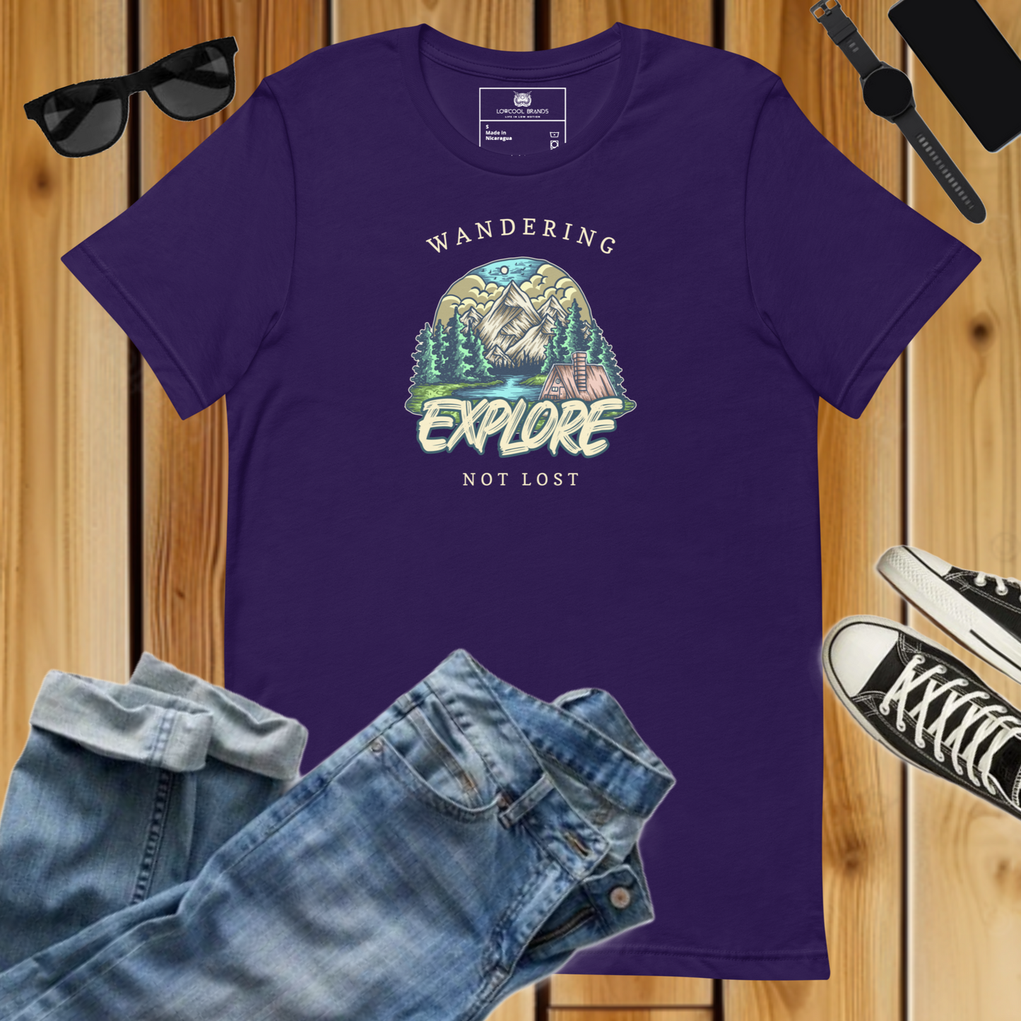 Explore - Wandering Not Lost T-Shirt