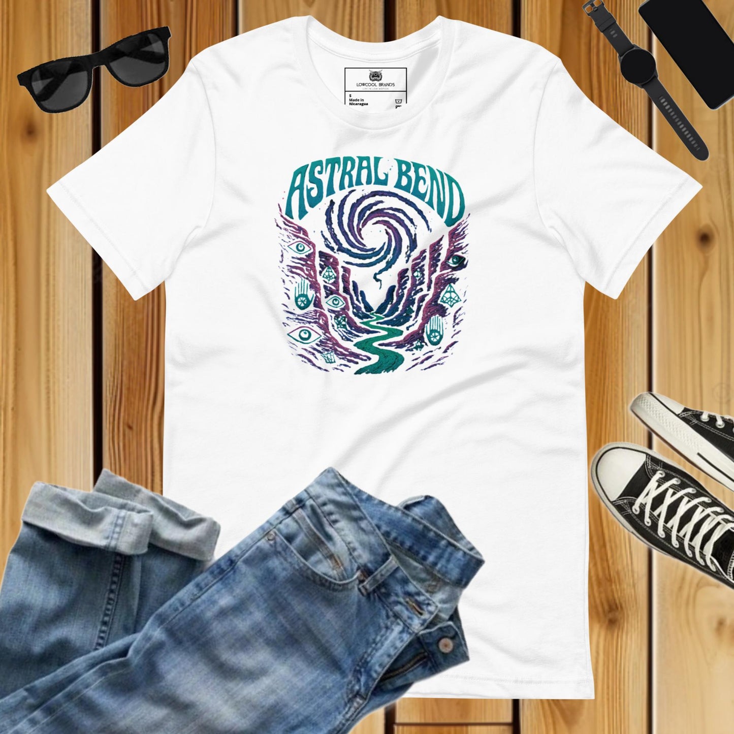Astral Bend T-Shirt-T-Shirt-LowCool Brands