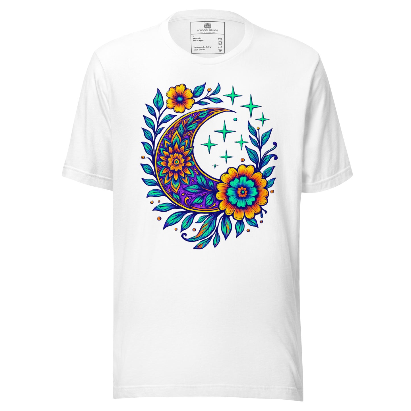Floral Crescent T-Shirt