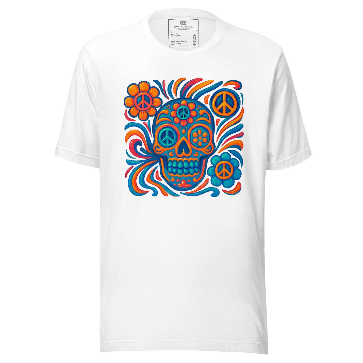 Peace Sugar Skull T-Shirt