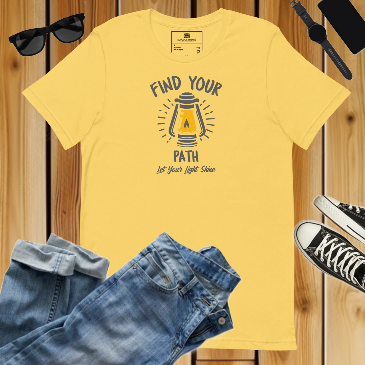 Find Your Path - Let Your Light Shine T-Shirt