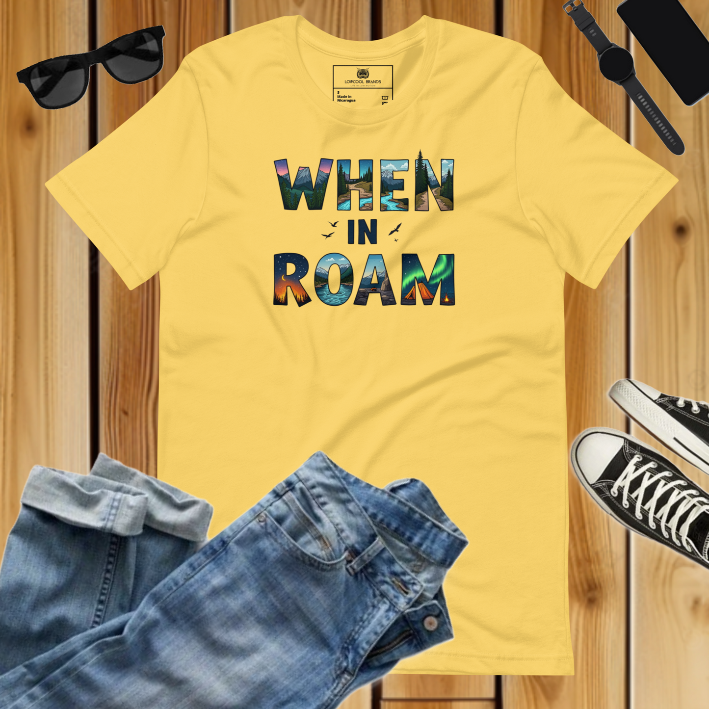 When in Roam T-shirt