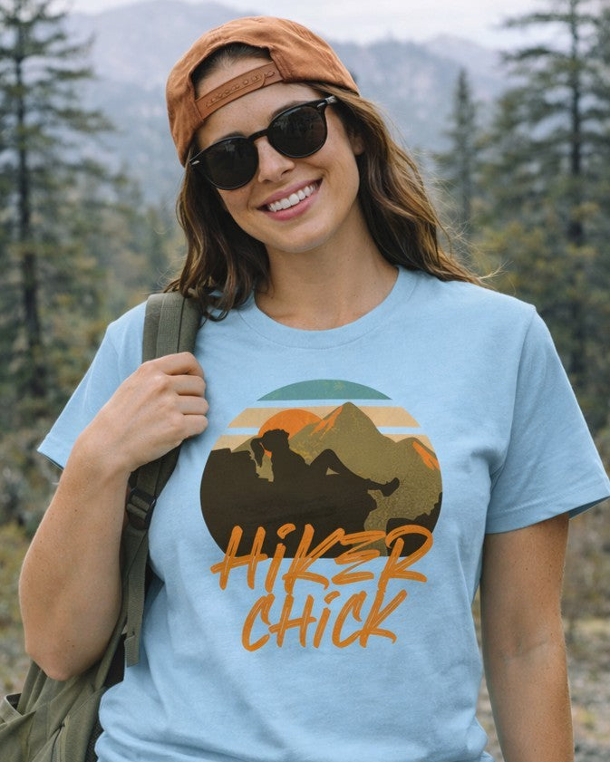 Hiker Chick T-Shirt-T-Shirt-LowCool Brands