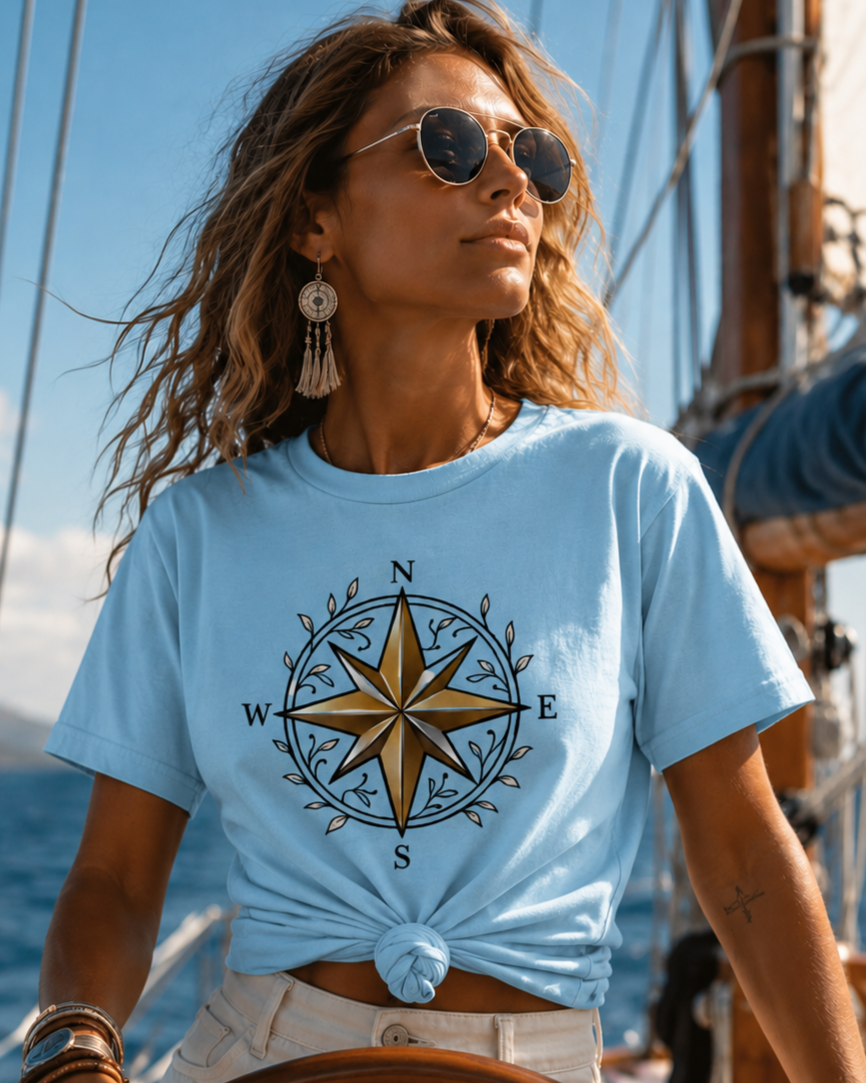 Bronze Compass T-Shirt