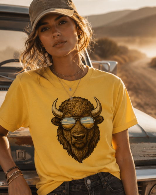 Cool Bison T-Shirt
