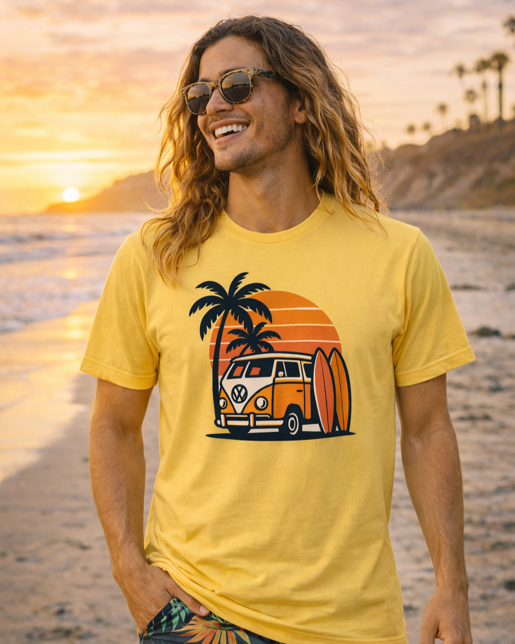 Surf Wagon T-Shirt-T-Shirt-LowCool Brands