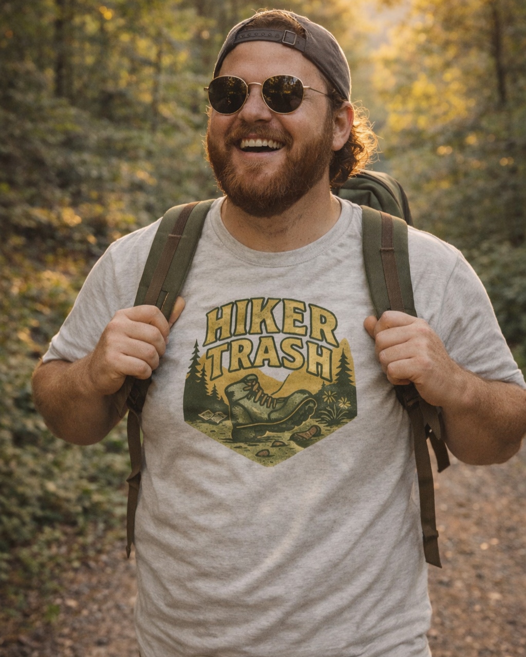Hiker Trash T-Shirt-T-Shirt-LowCool Brands