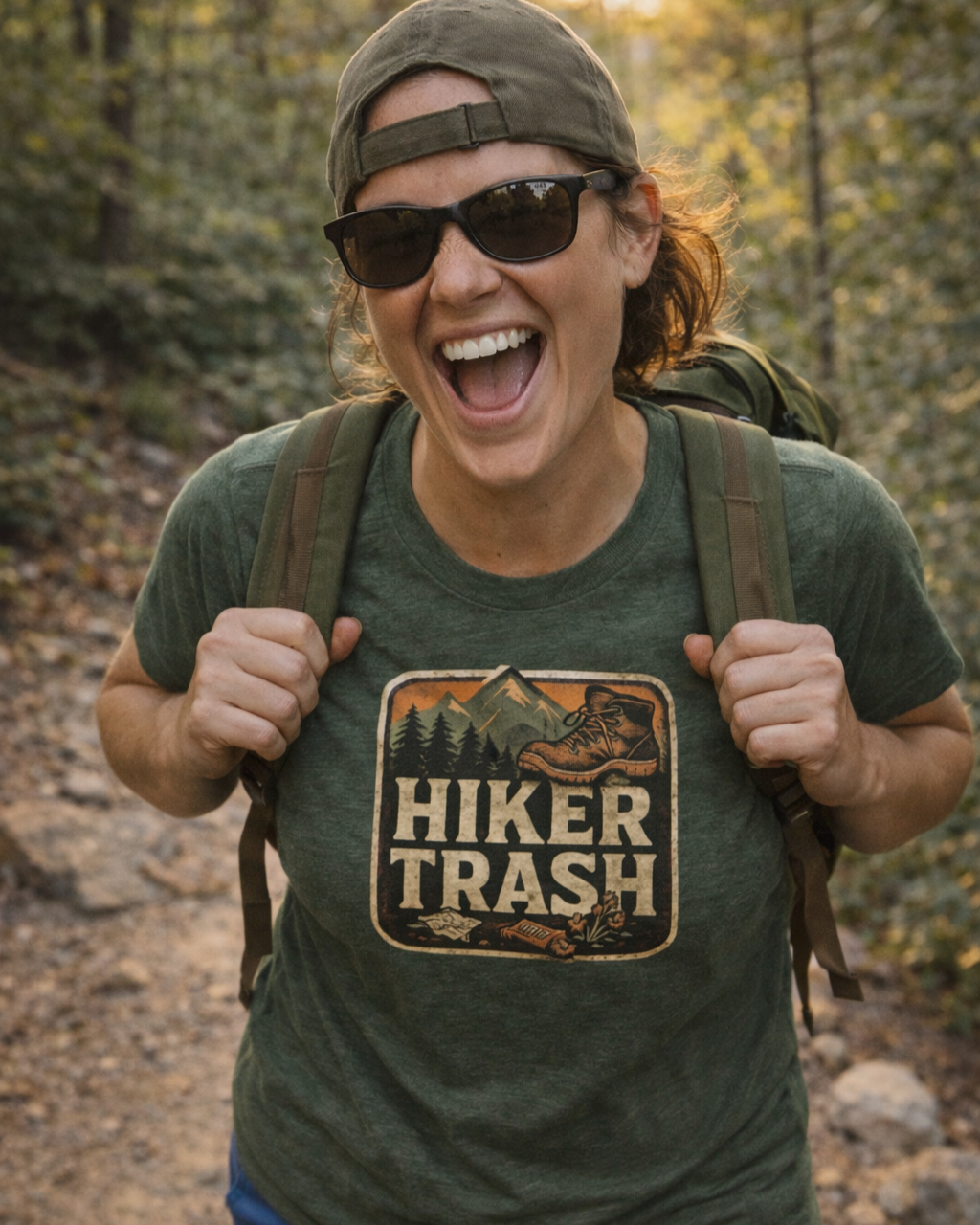 Hiker Trash II T-Shirt-T-Shirt-LowCool Brands