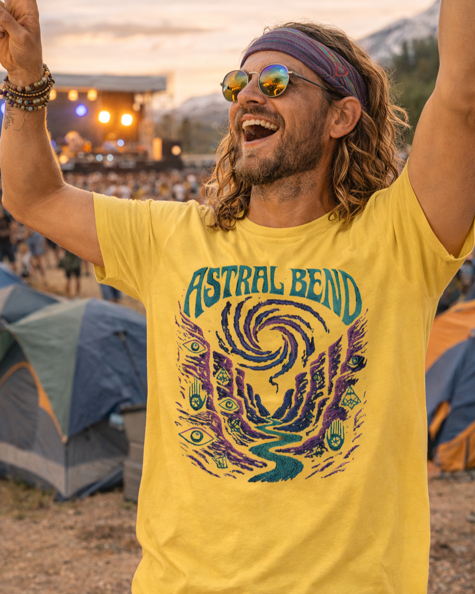 Astral Bend T-Shirt-T-Shirt-LowCool Brands