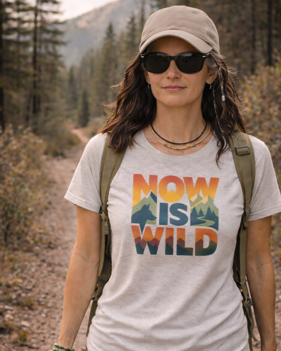 Now Is Wild T-Shirt-T-Shirt-LowCool Brands