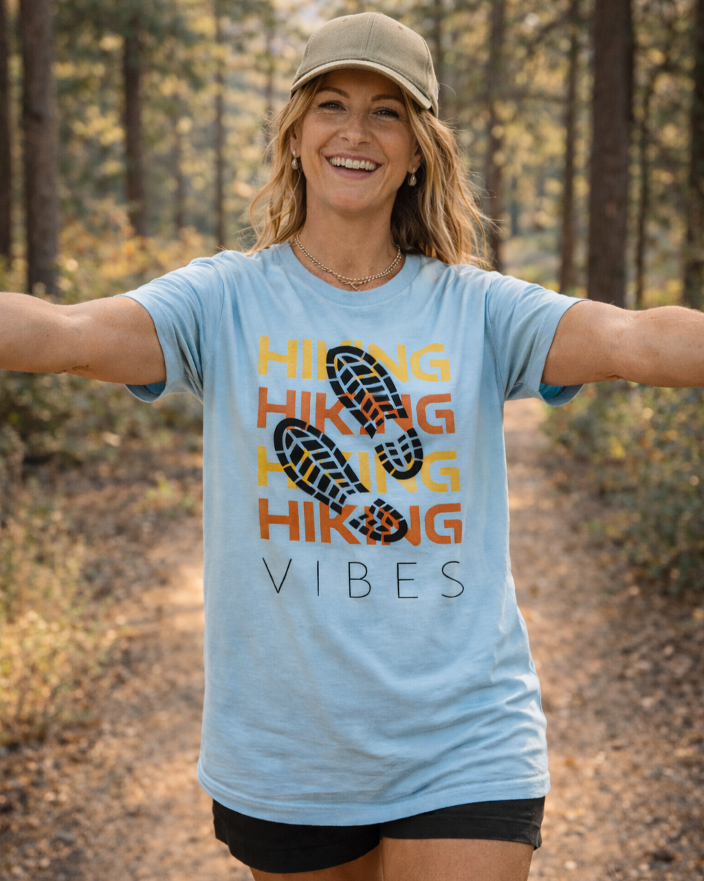 Hiking Vibes T-Shirt-T-Shirt-LowCool Brands