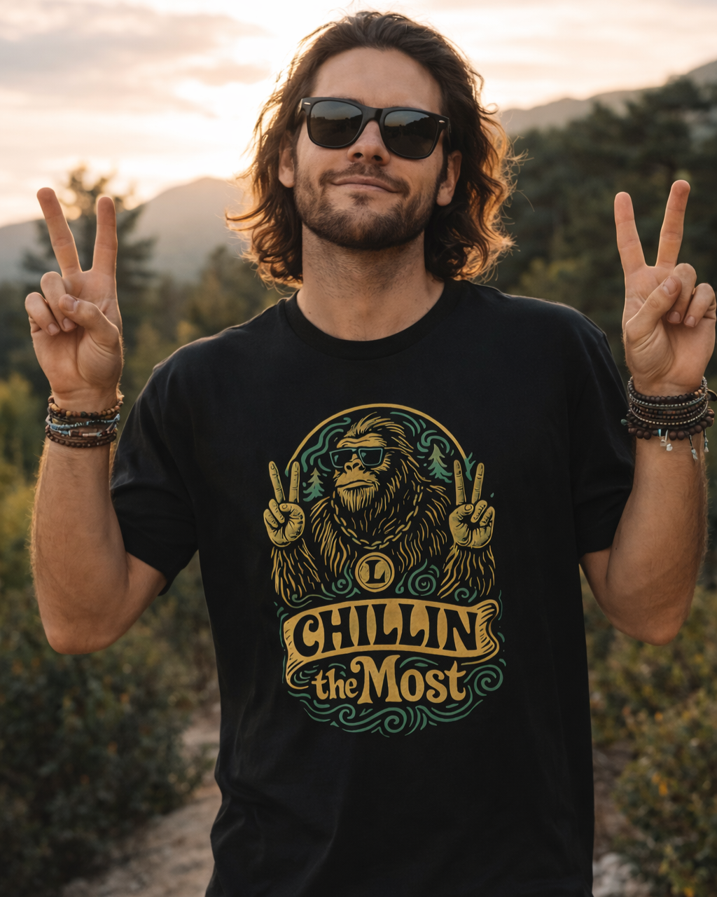 Chillin' the Most T-Shirt-T-Shirt-LowCool Brands