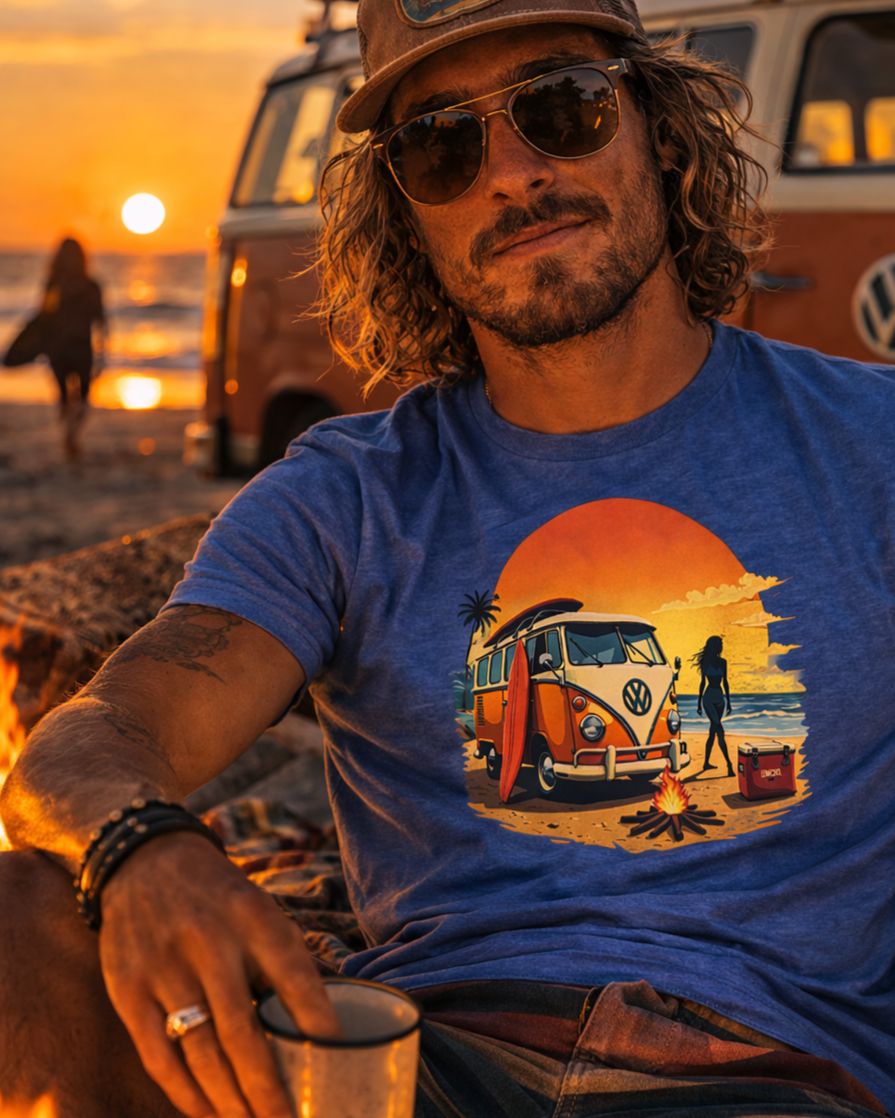 Day At The Beach T-Shirt-T-Shirt-LowCool Brands