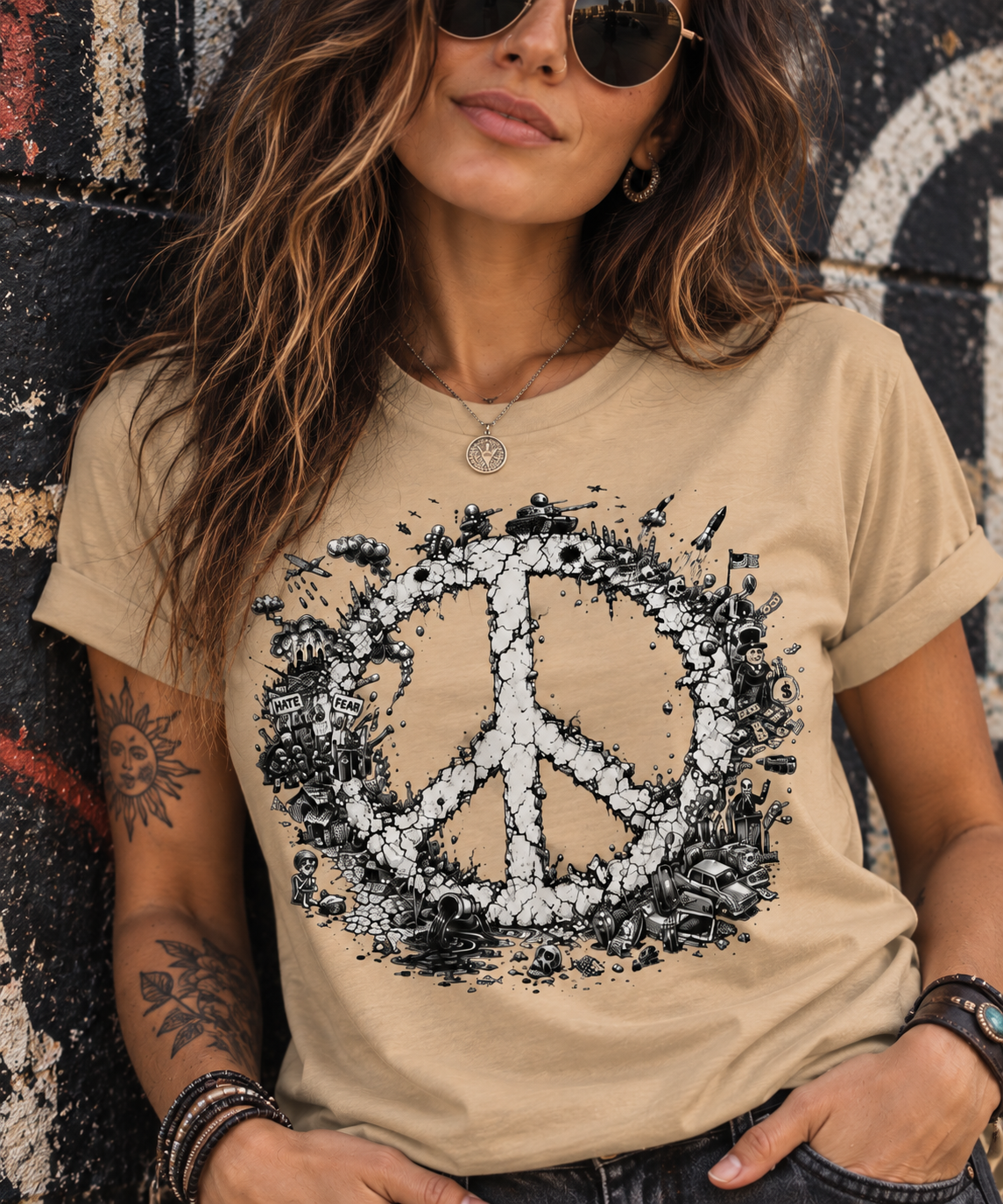 Choose Peace Tee — Peace Sign Graphic T-Shirt