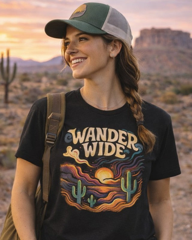Wander Wide T-Shirt-T-Shirt-LowCool Brands