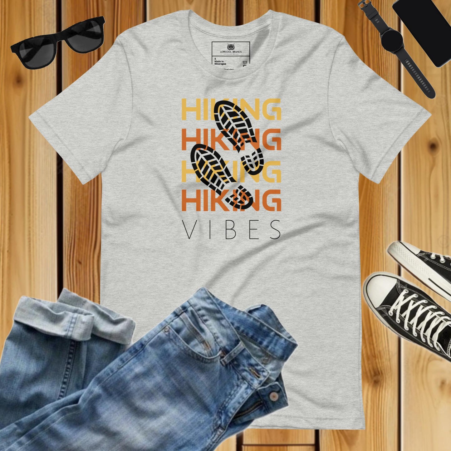 Hiking Vibes T-Shirt-T-Shirt-LowCool Brands