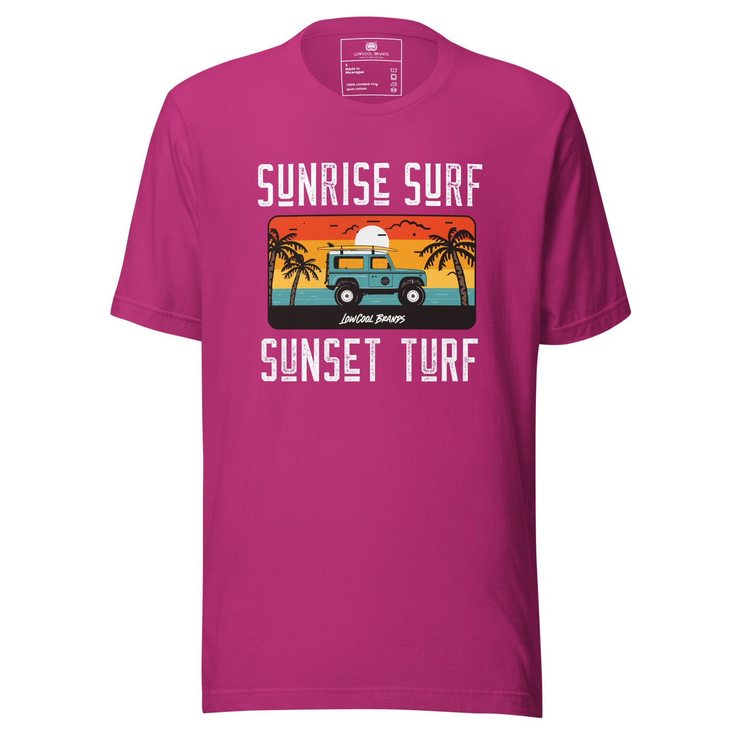 Sunrise Surf, Sunset Turf T-Shirt