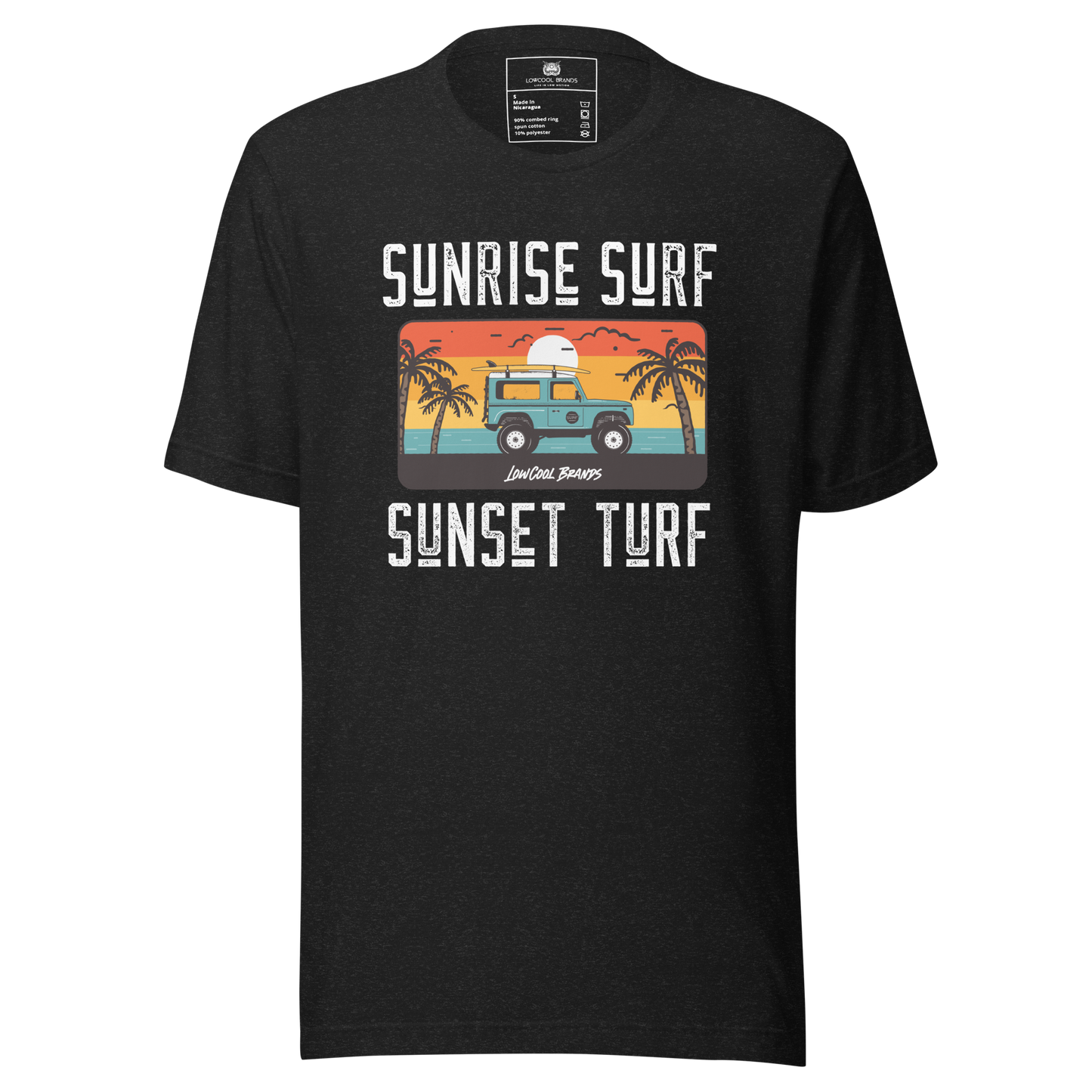Sunrise Surf, Sunset Turf T-Shirt