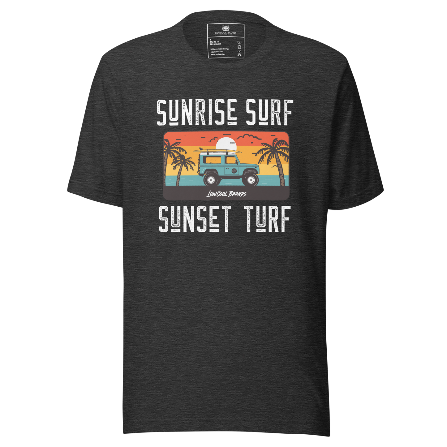 Sunrise Surf, Sunset Turf T-Shirt