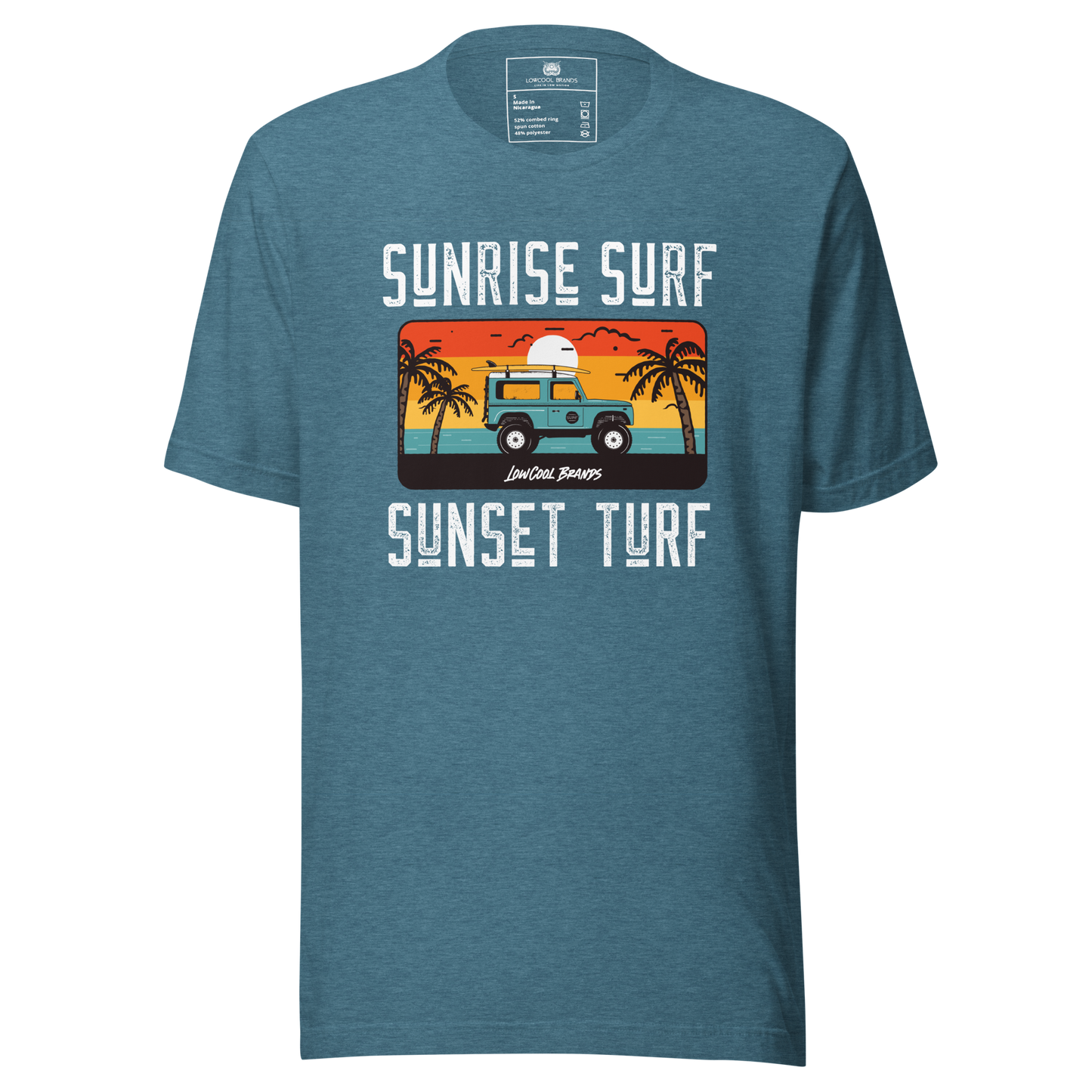 Sunrise Surf, Sunset Turf T-Shirt