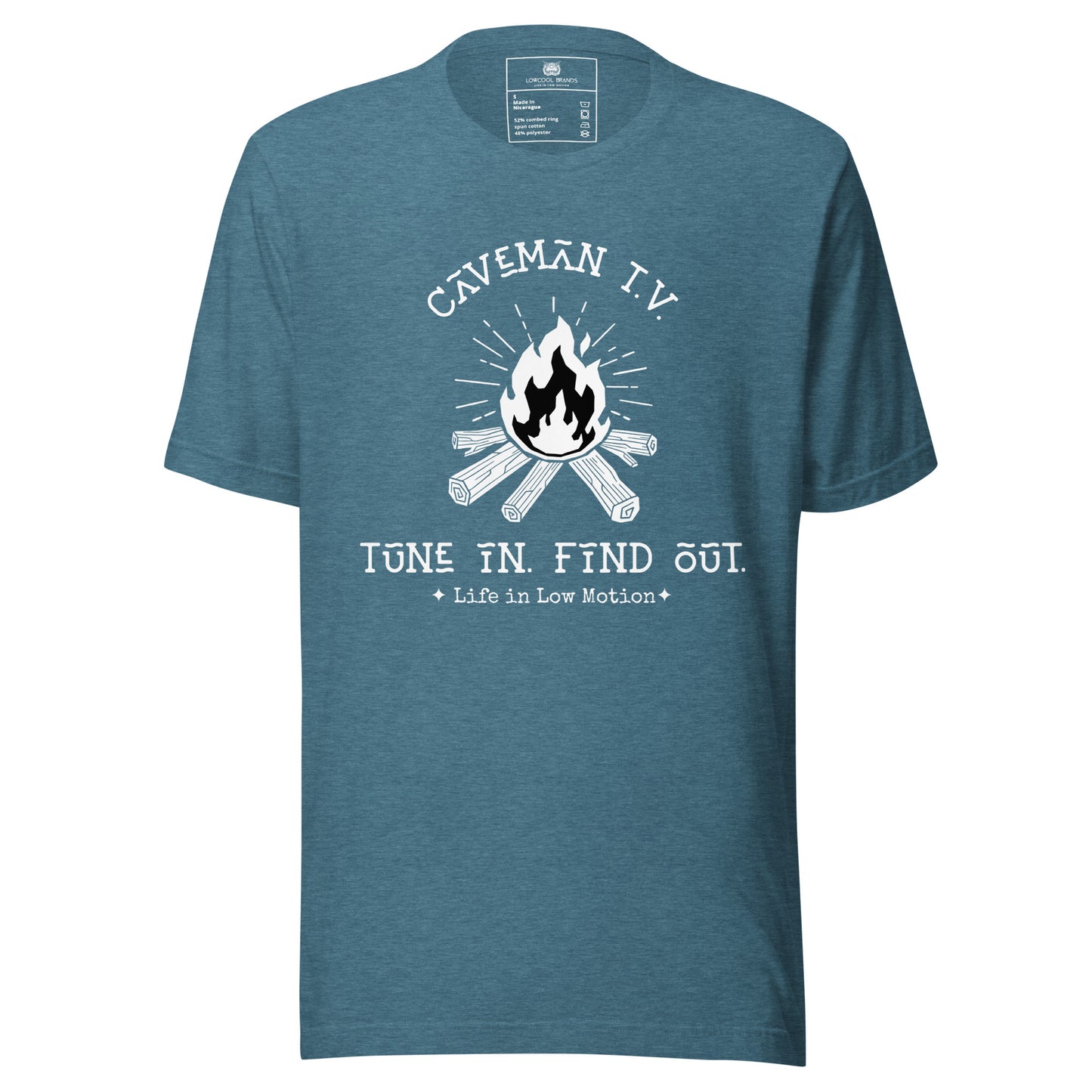 Caveman T.V. - Tune In. Find Out. T-Shirt