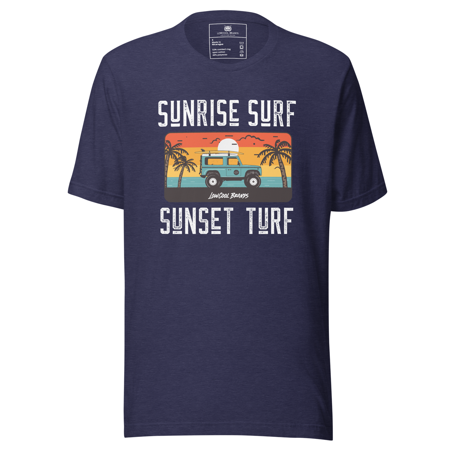 Sunrise Surf, Sunset Turf T-Shirt