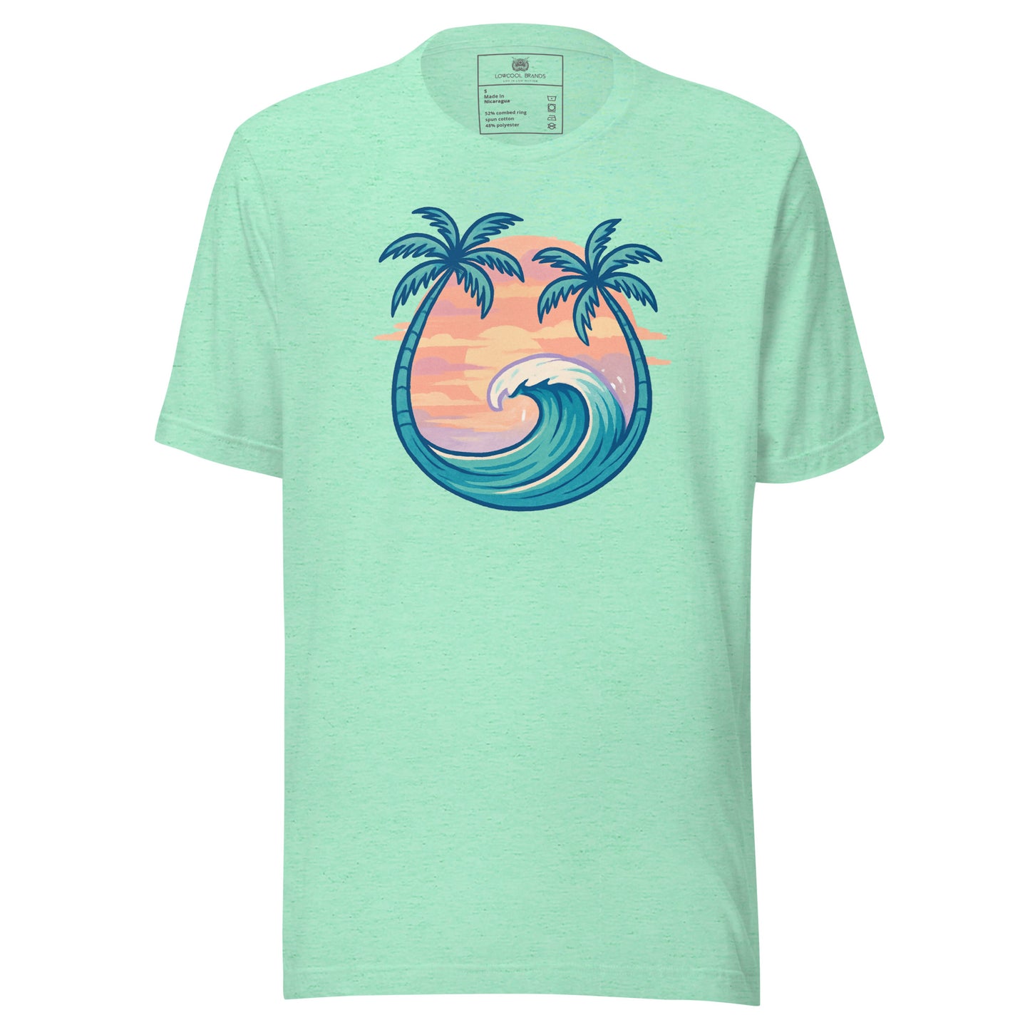 Sunset Palm Wave T-Shirt