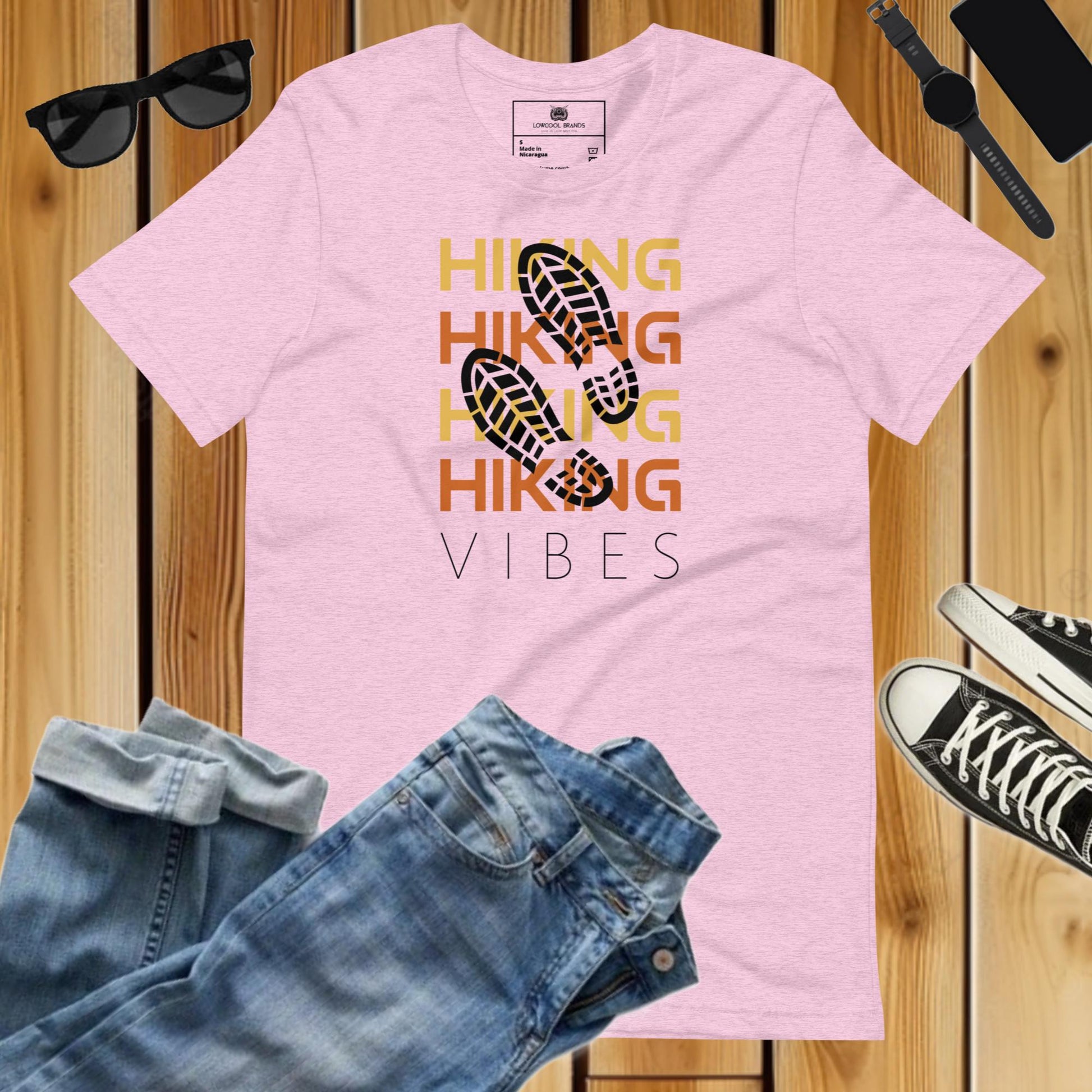 Hiking Vibes T-Shirt-T-Shirt-LowCool Brands