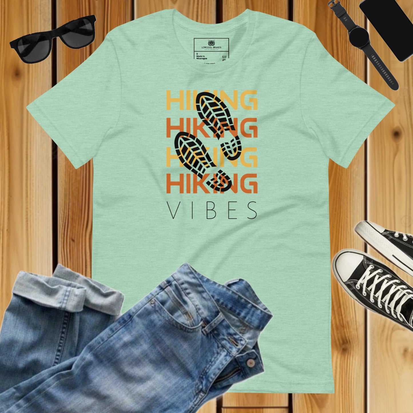Hiking Vibes T-Shirt-T-Shirt-LowCool Brands