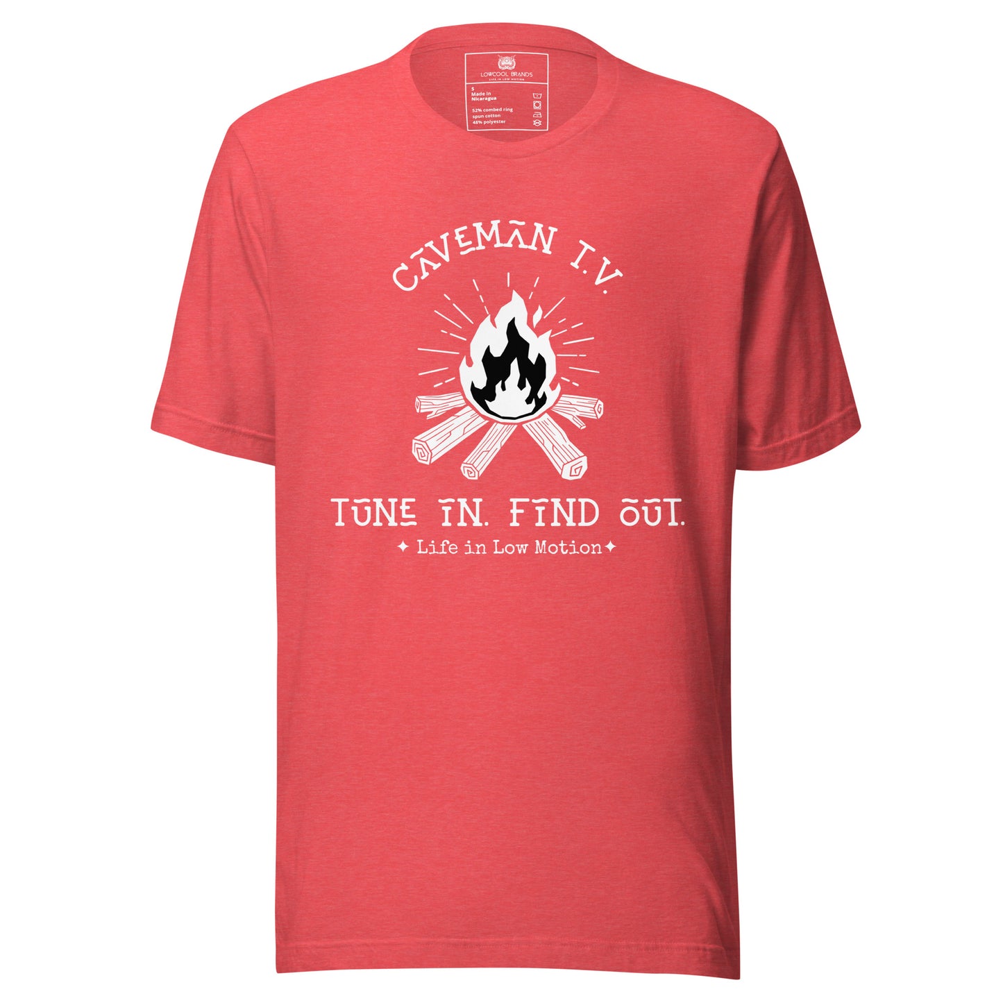 Caveman T.V. - Tune In. Find Out. T-Shirt