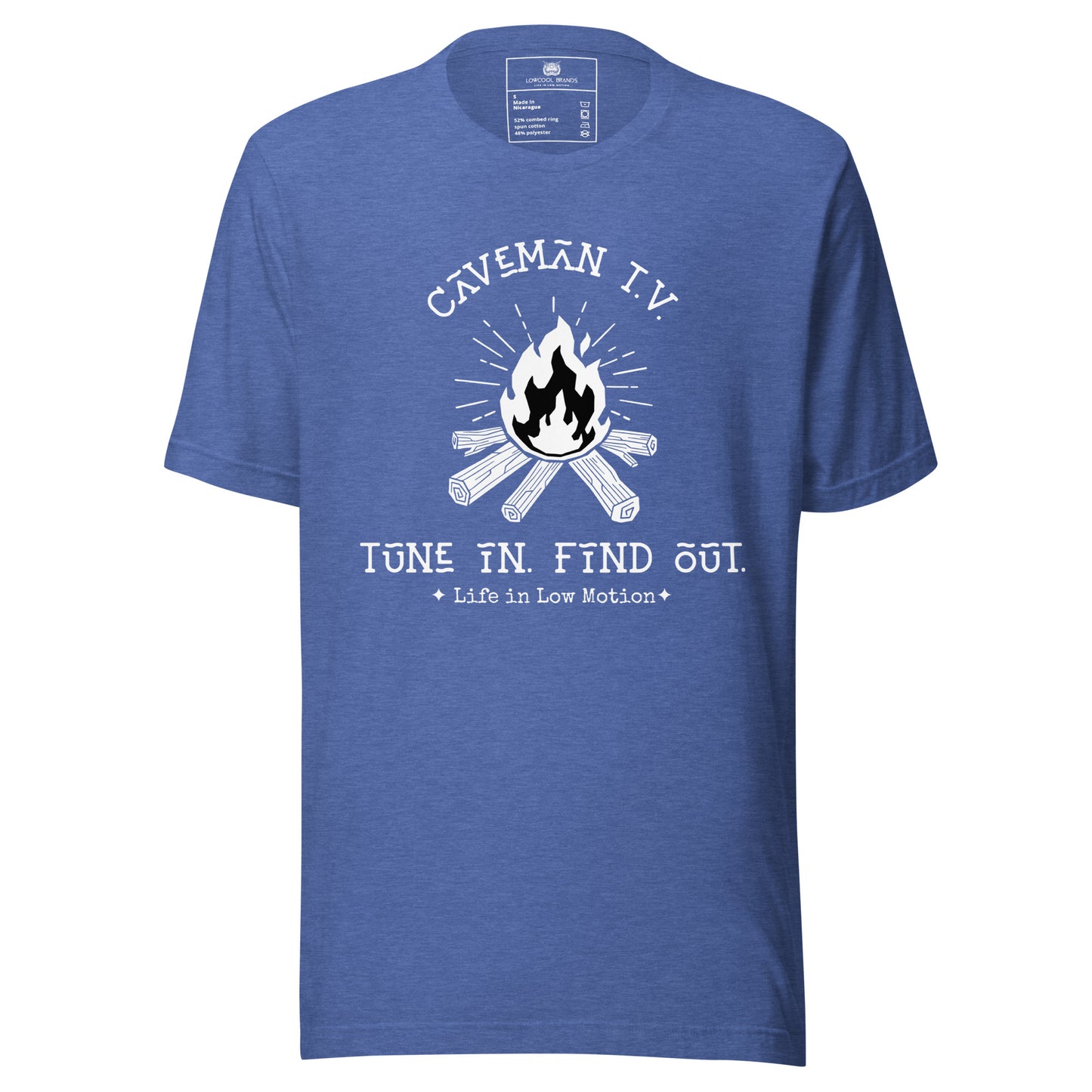Caveman T.V. - Tune In. Find Out. T-Shirt