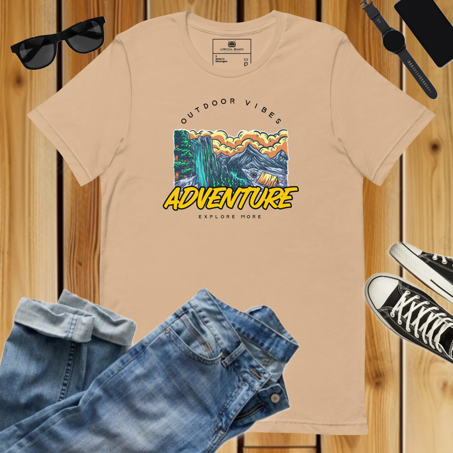 Adventure Outdoor Vibes T-Shirt