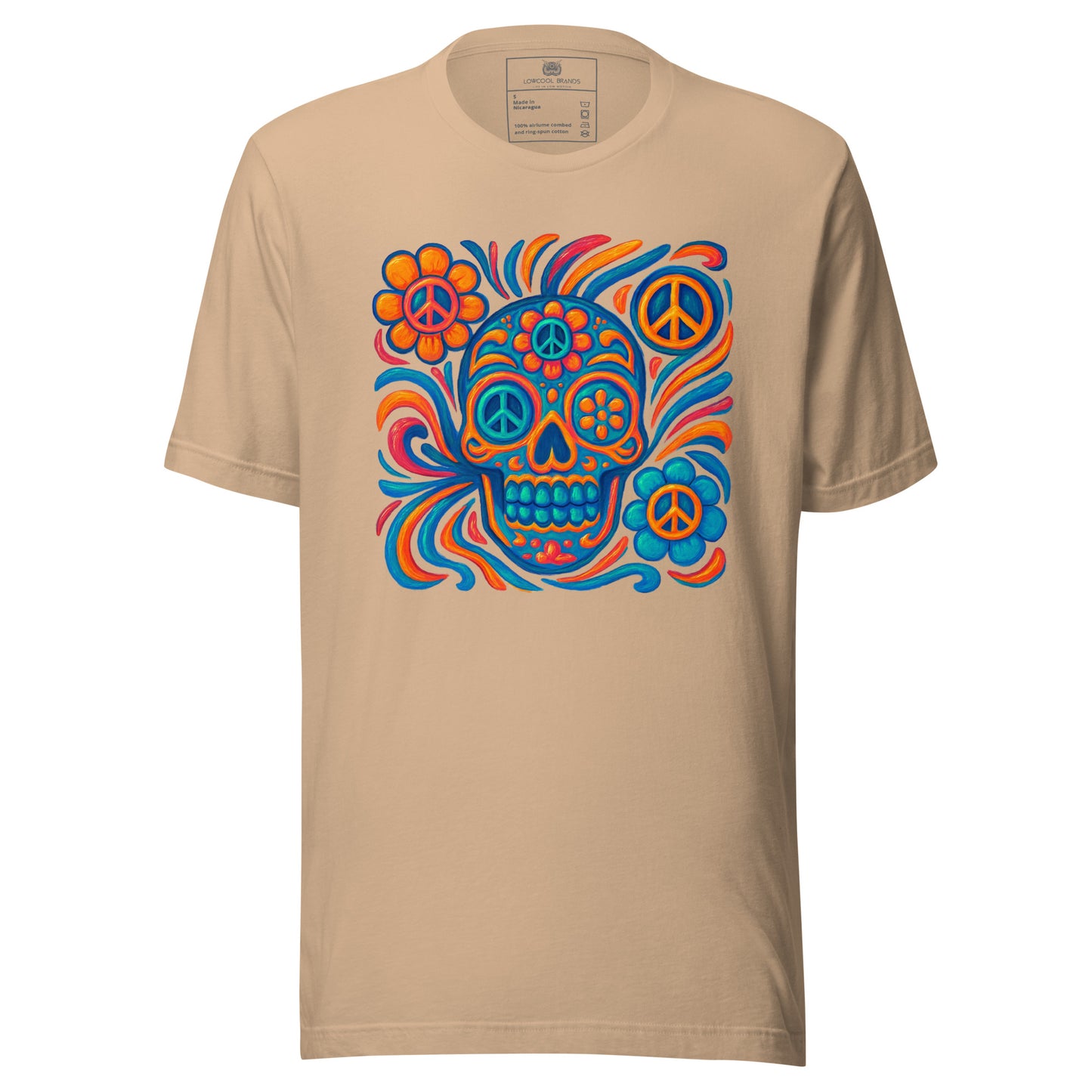 Peace Sugar Skull T-Shirt