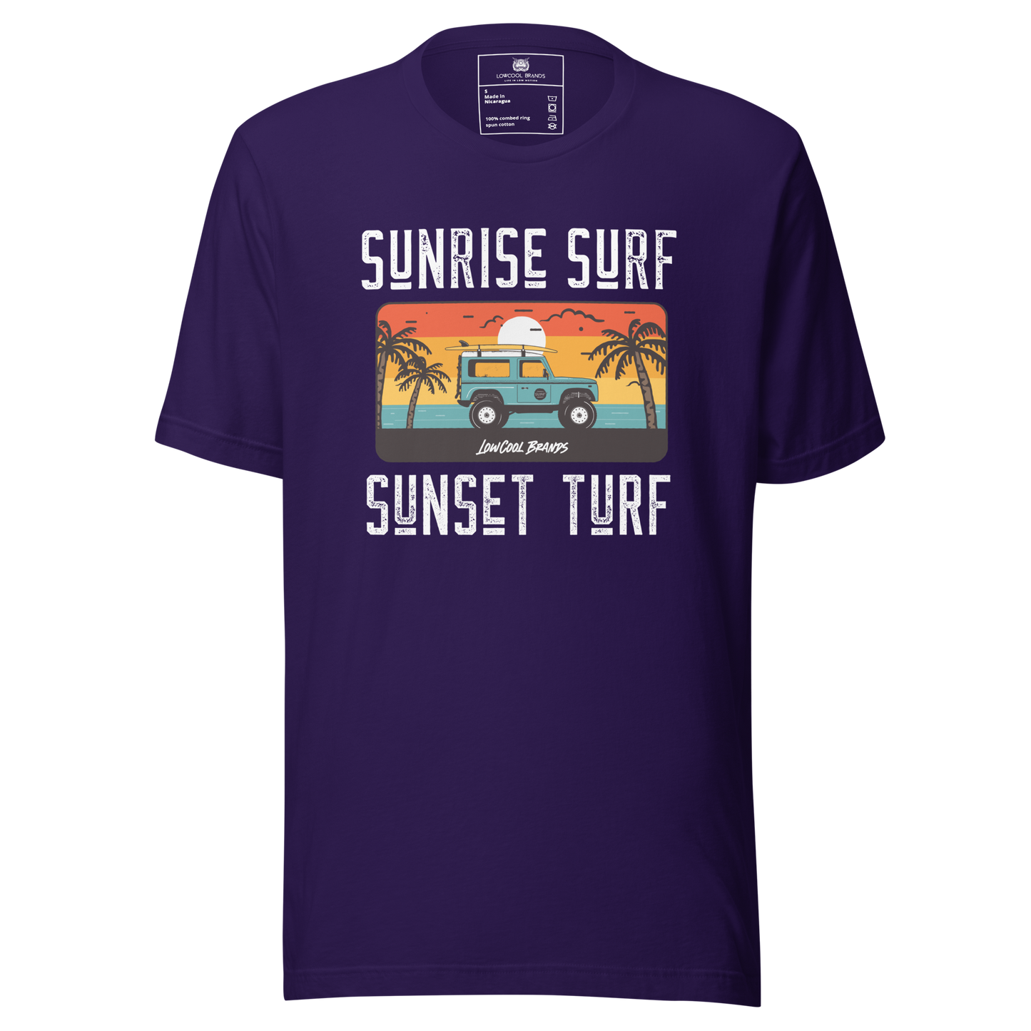 Sunrise Surf, Sunset Turf T-Shirt