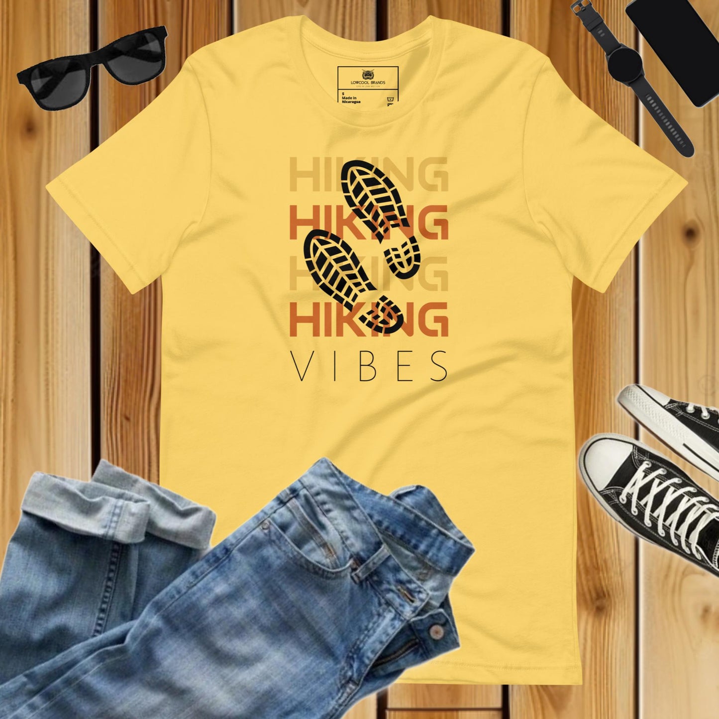 Hiking Vibes T-Shirt-T-Shirt-LowCool Brands